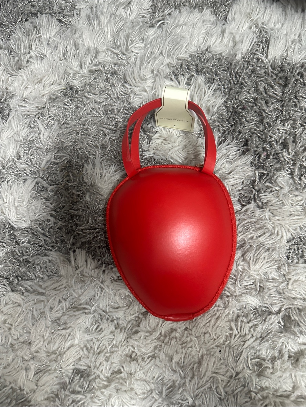 Kids Strawberry Shaped Red Bag - Picture 2 of 3